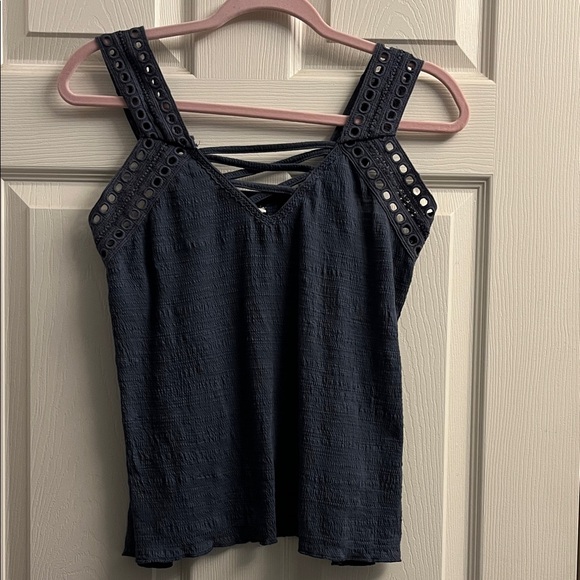 Maurices Tops - Maurices Women’s Slate Blue Sleeveless Tank Top XSmall